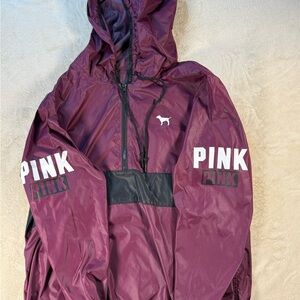 PINK Victoria's Secret Maroon Jacket XS